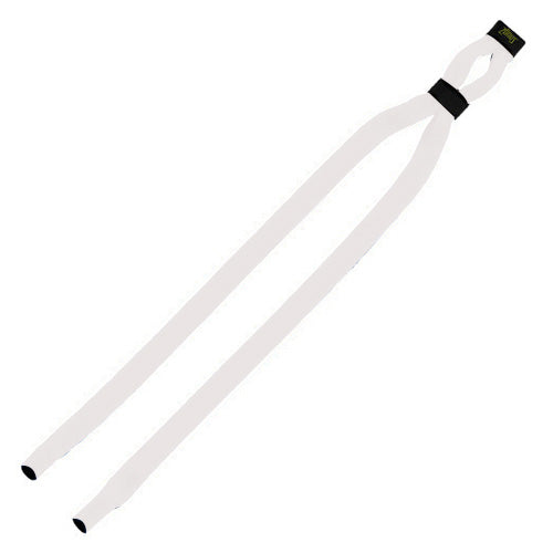 1/2" Double-Thick Cotton Trade Show Lanyard with Plastic Option Y Converter (Q13304)