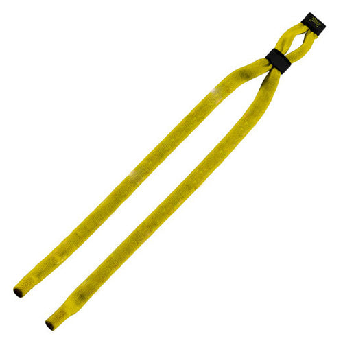 1/2" Double-Thick Cotton Trade Show Lanyard with Plastic Option Y Converter (Q13304)