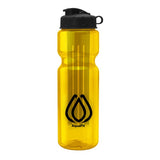 28 Oz. Bottle With Long Infuser & Flip Lid Imprinted with Logo (Q133722)