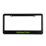 License Plate Frames with 2 Holes Straight Bottom Imprinted with Logo (Q136411)