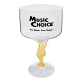 18 Oz Novelty Stem Margarita Imprinted with Logo (Q137011)