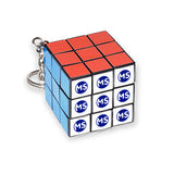 Micro Rubik's® Cube Key Holder Imprinted with Logo (Q14337)