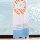 Mediterranean Peshtemal Beach Towel Imprinted with Logo (Q144211)