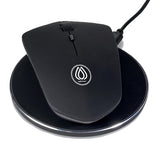 SCX Design® Wireless Charging Mouse & Wireless Charger Imprinted with Logo (Q146622)