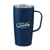 20 Oz. Everest Stainless Steel Mug Imprinted with Logo (Q147322)