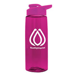26 Oz. Flair Bottle - Drink-Thru Lid Imprinted with Logo (Q152722)