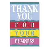 Thank You For Your Business Postcards 4