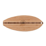 14 Inch Katoomba Surfboard Bamboo Cutting Board Imprinted with Logo (Q154622)