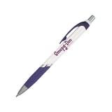 White Epiphany Click Pen Imprinted with Logo (Q157311)