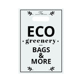 2 Sides Full Color Oxo-Biodegradable Die Cut 9 x 13 Imprinted with Logo (Q164811)