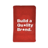 5? 2-Ply Heavyweight Knit-In Design Wristband Imprinted with Logo (Q165611)