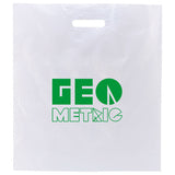 White Patch Handle Bags 2.5mil (16
