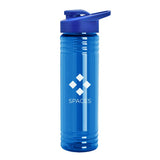 24 Oz. Slim Fit Water Bottles - Drink-Thru Lid FC Imprinted with Logo (Q172722)