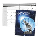 Academic Year Desk Planner With Custom Cover Imprinted with Logo (Q174722)