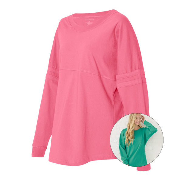 Boxercraft - Jersey Pom Pom Long Sleeve T-Shirt (Q175011)