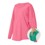 Boxercraft - Jersey Pom Pom Long Sleeve T-Shirt Imprinted with Logo (Q175011)