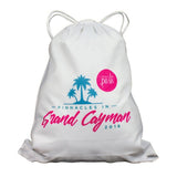 Drawstring Backpack For Towels & Picnic Blankets Imprinted with Logo (Q183211)