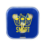 Ear Bud in Square Case Imprinted with Logo (Q186611)