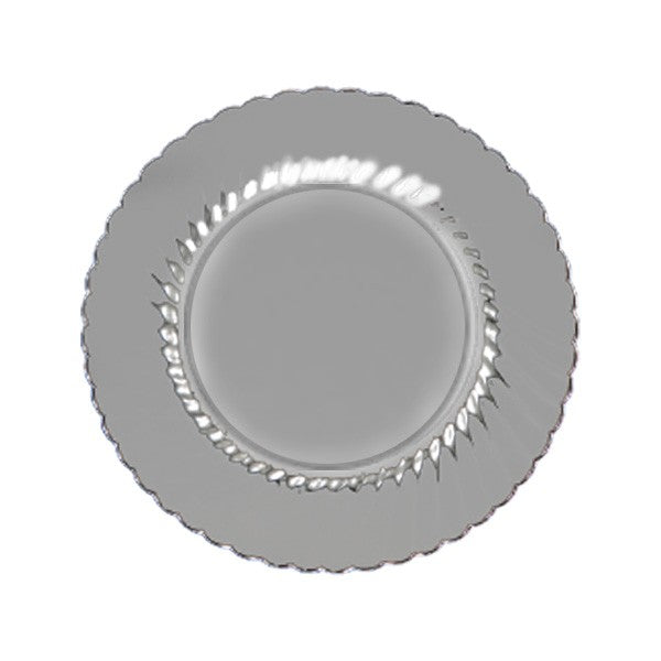 10 Inch Classicware® Clear Plastic Plates - FC (Q196011)