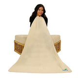 50 x 60 Embroidered Heavyweight Fleece Blanket Imprinted with Logo (Q206211)