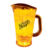70 Oz. Plastic Lighted Pitcher  Imprinted with Logo (Q212522)