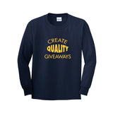 Gildan Ultra Cotton® Youth 6 oz. Long-Sleeve T-Shirt Imprinted with Logo (Q213576)