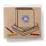 School Kids Coloring Book & 6-Color Pencil Set To-Go Imprinted with Logo (Q220422)