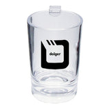 2 Oz. Plastic Hook Shooter Glass Imprinted with Logo (Q222522)
