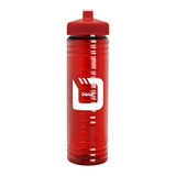 24 Oz. Slim Fit Water Bottle - Push-Pull Lid Imprinted with Logo (Q223722)