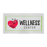 Traveler’s Microfiber Terry Beach Towel Imprinted with Logo (Q224211)
