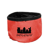 Foldable Nylon Pet Bowls Imprinted with Logo (Q227711)