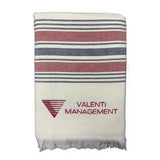 36 x 70 18Lb. Copa Cabana Stripe Beach Towels Imprinted with Logo (Q229011)