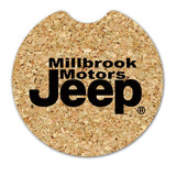 Car Coaster Cork Coaster Imprinted with Logo (Q229111)