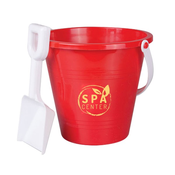 9" Sand Pail And Shovel (Q229711)