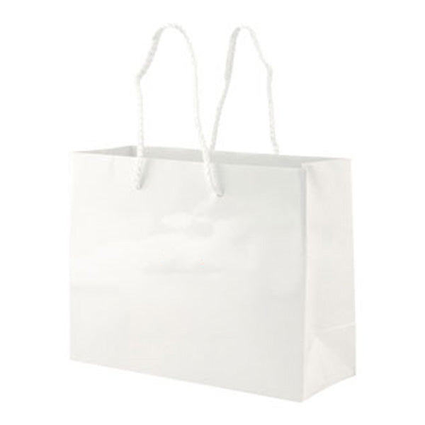 9 x 7 White Gloss Laminated Eurototes (Q232111)
