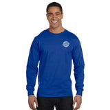 Hanes 5.2 oz. ComfortSoft® Cotton Long-Sleeve T-Shirt Imprinted with Logo (Q233576)