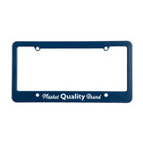 License Plate Frames with 4 Holes Straight Bottom Imprinted with Logo (Q236411)