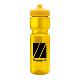 28 Oz. Champion Transparent Color Bottle Imprinted with Logo (Q243722)