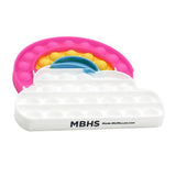 Rainbow Bubble Popper Imprinted with Logo (Q245322)