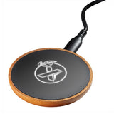 SCX Design® Maple Wood 10W Wireless Charger Imprinted with Logo (Q246622)