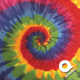 Rainbow 2 Tie Dye Bandana Imprinted with Logo (Q247111)