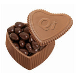 Heart Box With Premium Confection Imprinted with Logo (Q253611)
