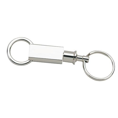 Custom Brass Silver TwistLock Key Separator (Q258311) Key Chains