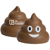 Polyurethane Poo Emoji Squeezies Imprinted with Logo (Q262411)
