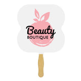 Sandwiched Hand Fan Two Sided Full Color Imprinted with Logo (Q264611)