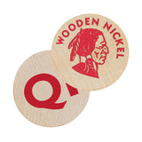 Indian Wooden Nickels Imprinted with Logo (Q268411)