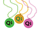 Glow In The Dark Medallion Beads Imprinted with Logo (Q273611)