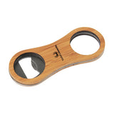Mini Bamboo Bottle Opener Imprinted with Logo (Q277322)