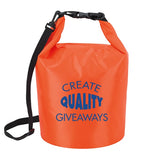 420D Polyester Adventure Dry Sacks (10L) Imprinted with Logo (Q277411)