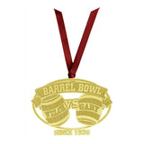 Etched Brass Ornament Imprinted with Logo (Q280211)